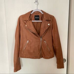 Madewell leather jacket